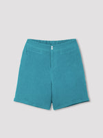 Solid Color Summer Casual Shorts With Buttons