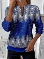 Vintage Casual Long Sleeve Sweatshirt