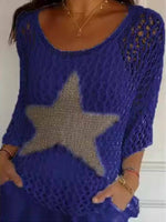 Baggy Round Neck Long Sleeve Top