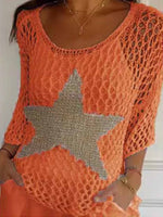 Baggy Round Neck Long Sleeve Top