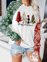 Women's Merry Christmas Print Sweatshirt