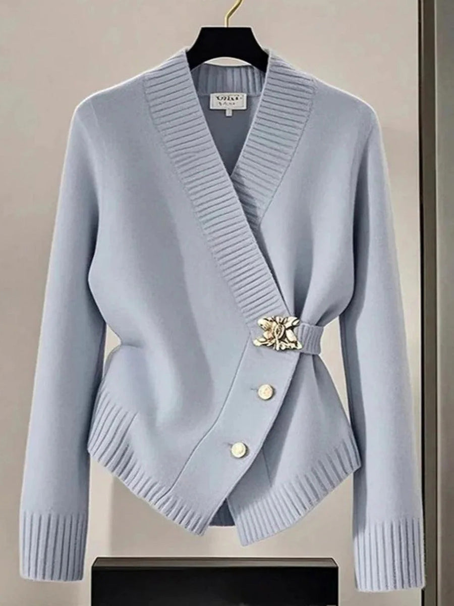 Fresh Long Sleeve Plain Cardigan