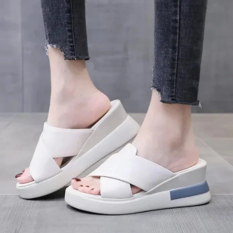 Women's Fashion Leather Sandals