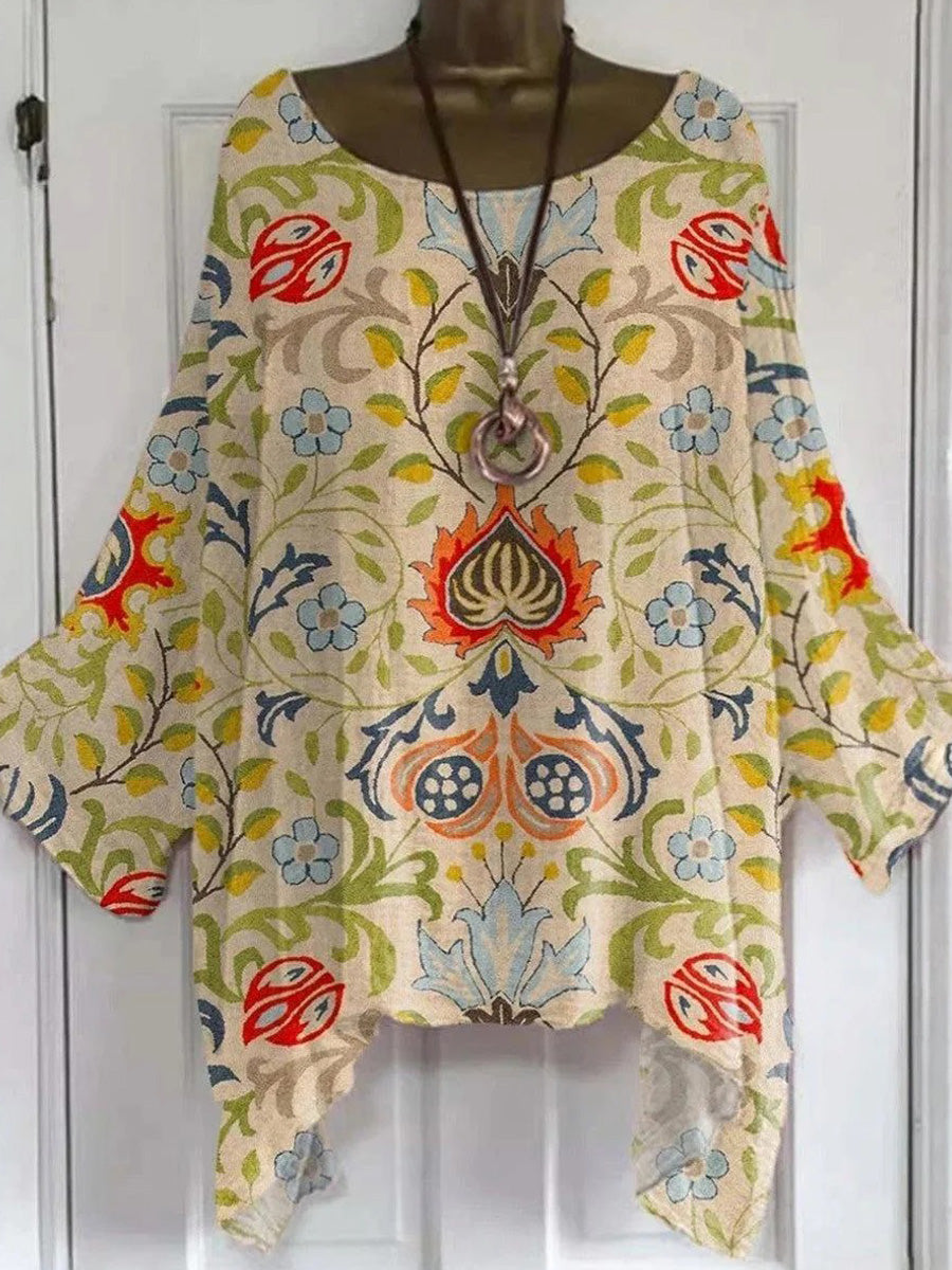 Stunning Yellow Round Neck Long Sleeve Top