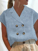 Baggy Blue Short Sleeve Top
