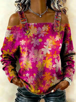 Women's Vintage Pattern Art Print Casual Shirt