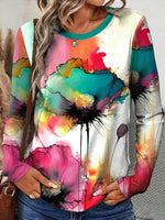 Vintage Floral Print T-Shirt