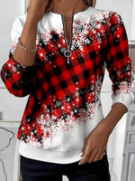 Comfy Red Long Sleeve Top