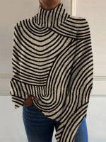 Casual Turtleneck Long Sleeve Sweater