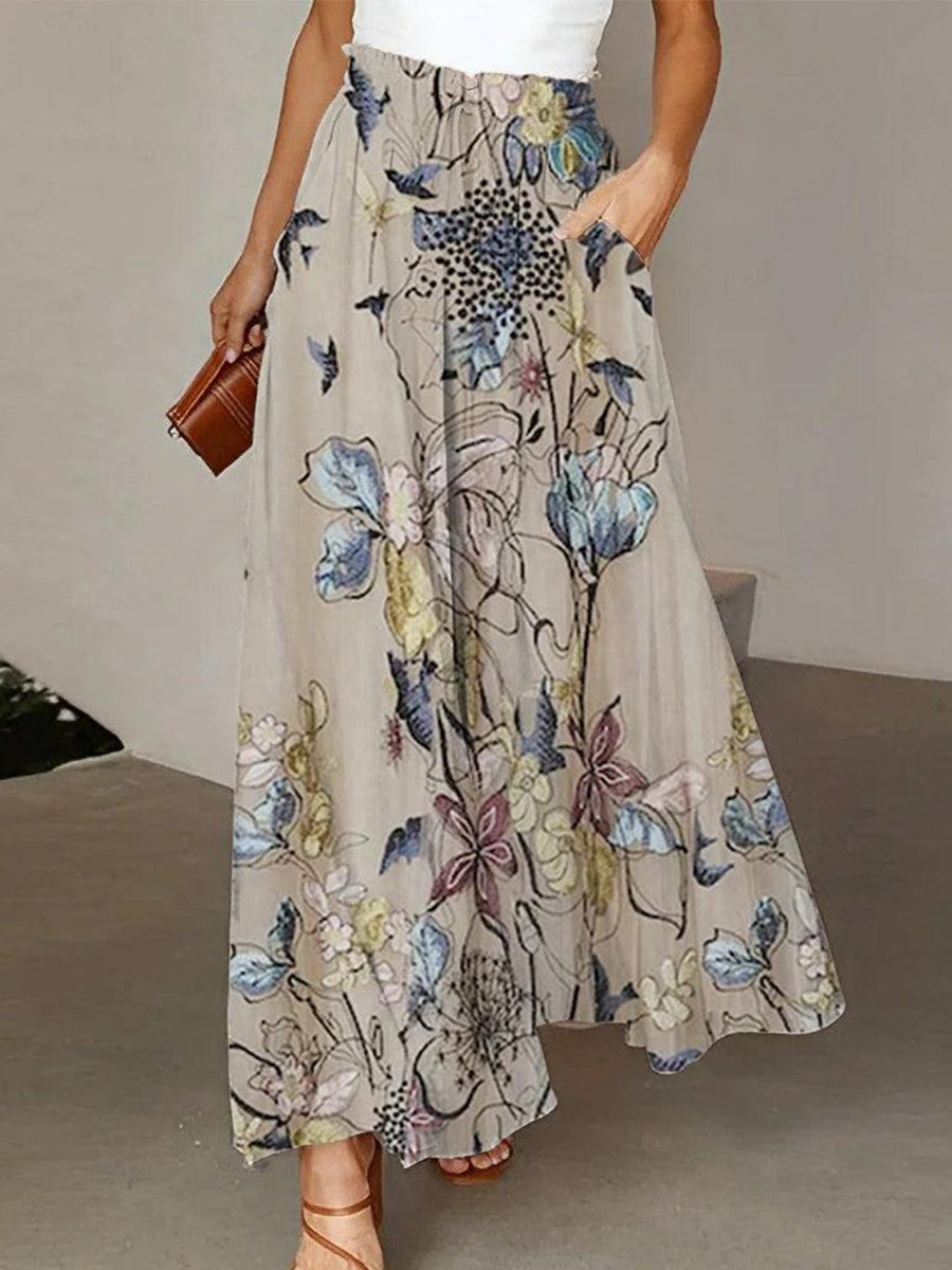 Modern Apricot Side Pocket Pants