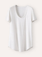 Solid Color Round Neck Casual Blouse