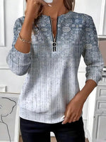 Vintage Casual Long Sleeve Sweatshirt