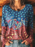 Special Long Sleeve Round Neck Top