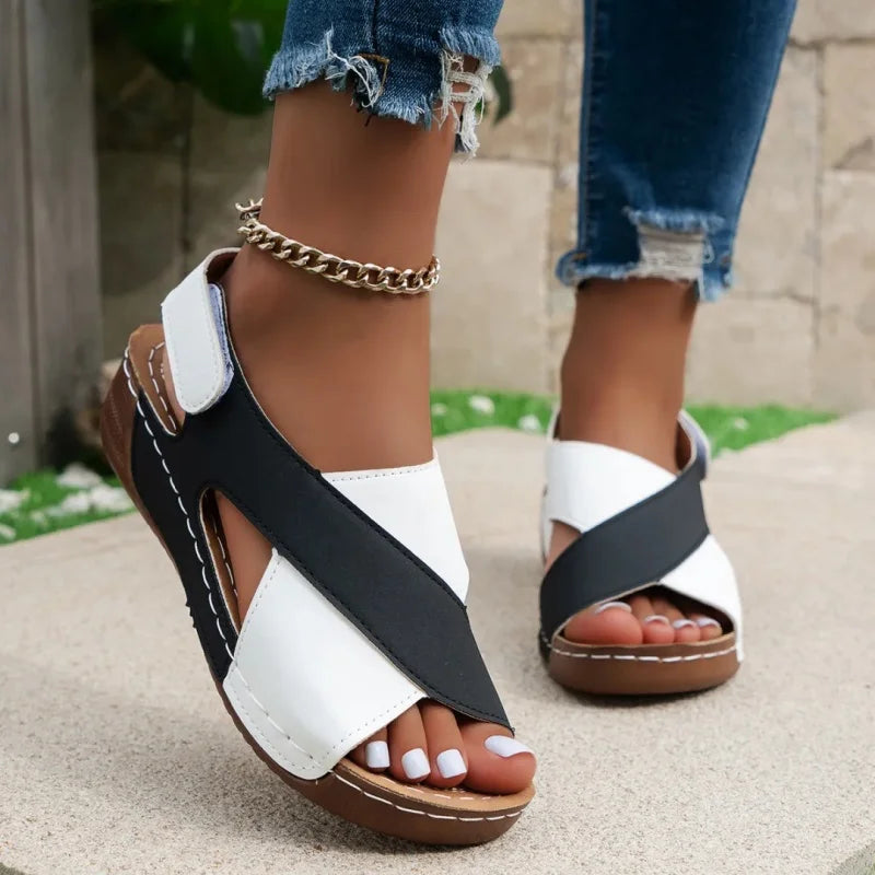 Women's platform casual open-toe sandals