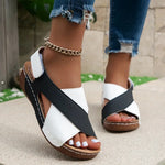 Women's platform casual open-toe sandals