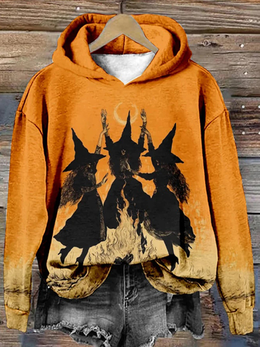 Casual Long Sleeve Halloween Hoodie