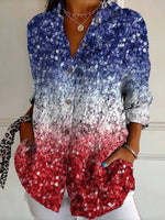 Vintage Gradient Blouse