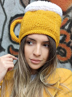 3D Cute Beer Mug Hat