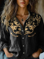Vintage Casual Blouse