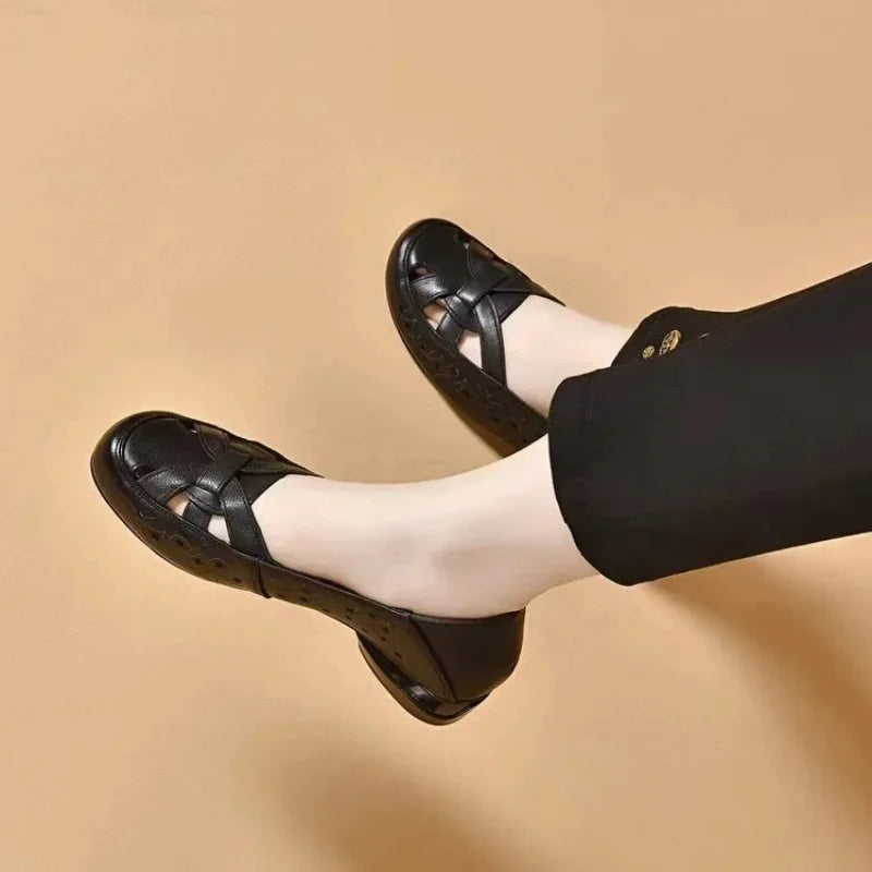 Women's Cut-Out Slip-On Loafers