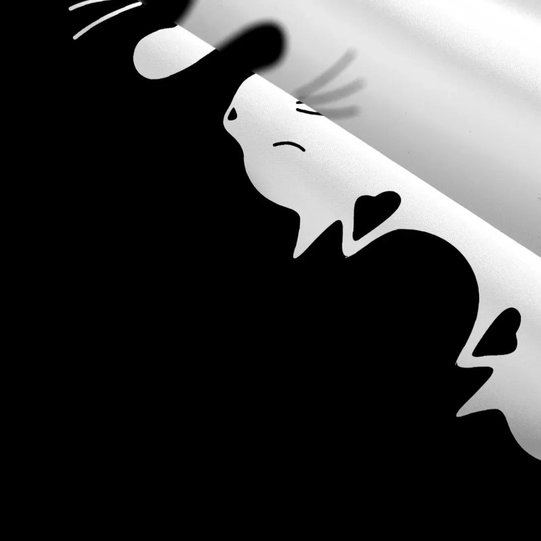 Yin Yang Cat Lover Wide Strap Flowy Maxi Dress