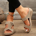 Women's Summer Floral Mules