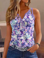 Vintage Floral Tank Top
