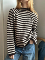 Special Striped Print Long Sleeve Sweater
