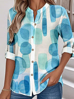 Fresh V-Neck 3/4 Sleeve Top