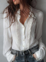 Unique Plain Long Sleeve Shirt