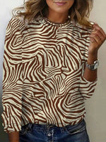 Vintage Abstract Print T-Shirt