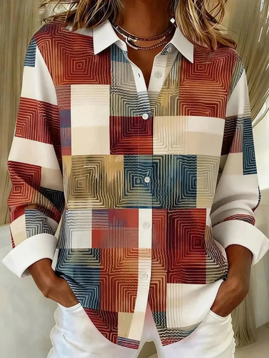 Colorful Long Sleeve Shirt