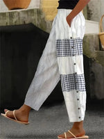 Women Striped Long Pants