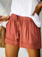 Summer Casual Plain Shorts