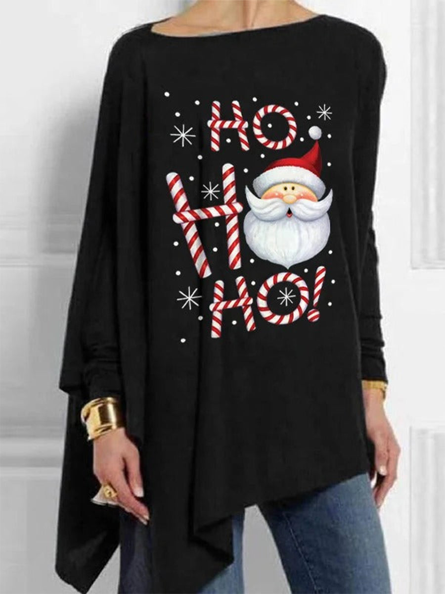 Santa Claus Plus Size Tops