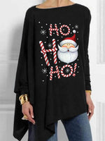 Santa Claus Plus Size Tops