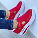 Women's Breathable Fly-Knit Mesh Flats
