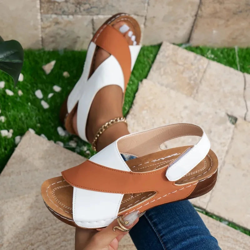 Women's platform casual open-toe sandals