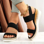 New 2026 Women's Stretchy Lace-Up Sandals
