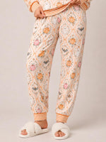 Women’s Halloween Pumpkin & Ghost Pajama Set