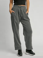 Drawstring Wide Leg Comfy Pants
