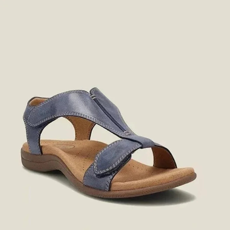 Comfortable Women's Velcro Wedge Sandals