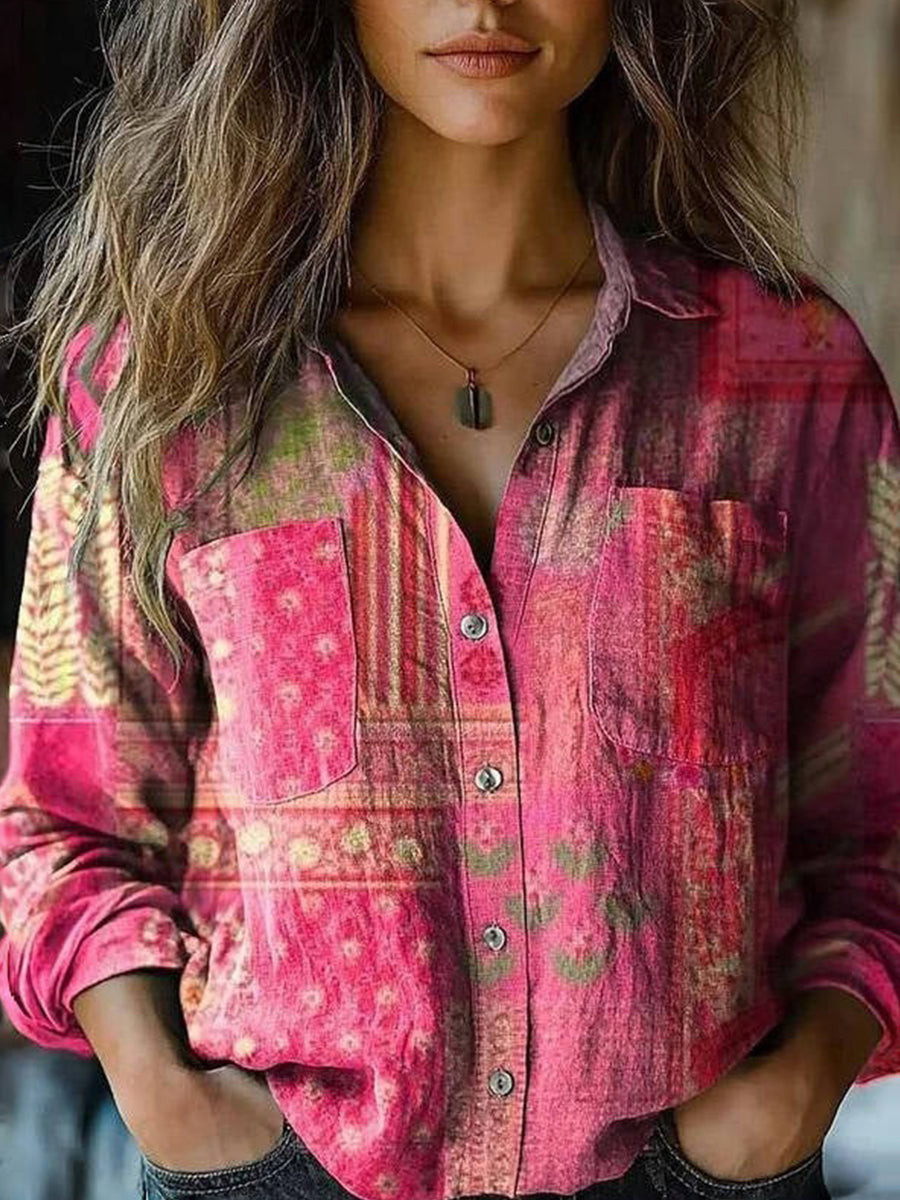 Vintage Casual Blouse