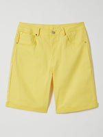 Solid Summer Shorts with Pockets