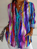 Vintage Colourful Blouse