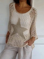 Baggy Round Neck Long Sleeve Top