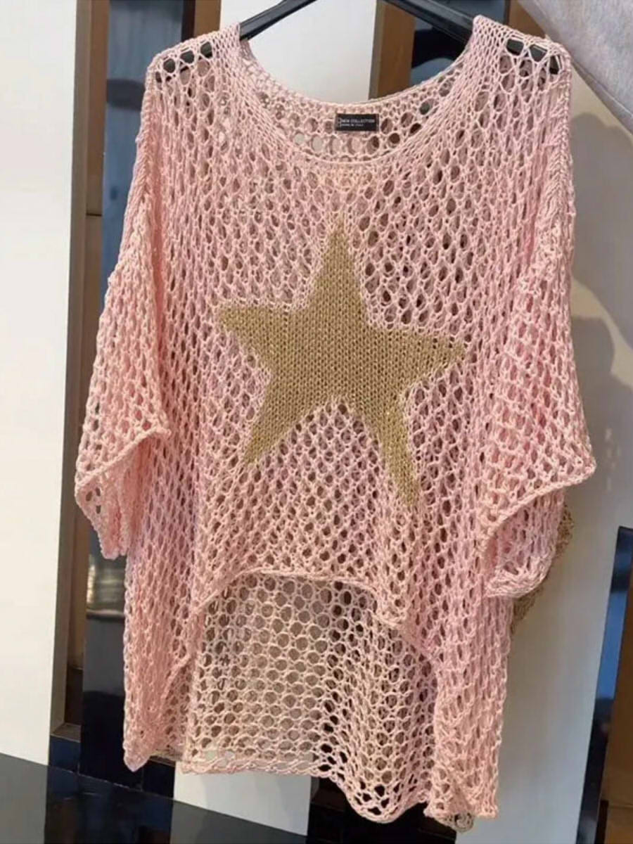 Baggy Round Neck Long Sleeve Top