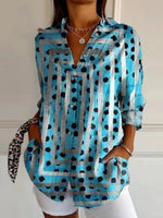 Vintage Polka Dot Blouse