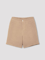 Solid Color Summer Casual Shorts With Buttons