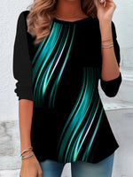 Dreamy Long Sleeve Round Neck Top